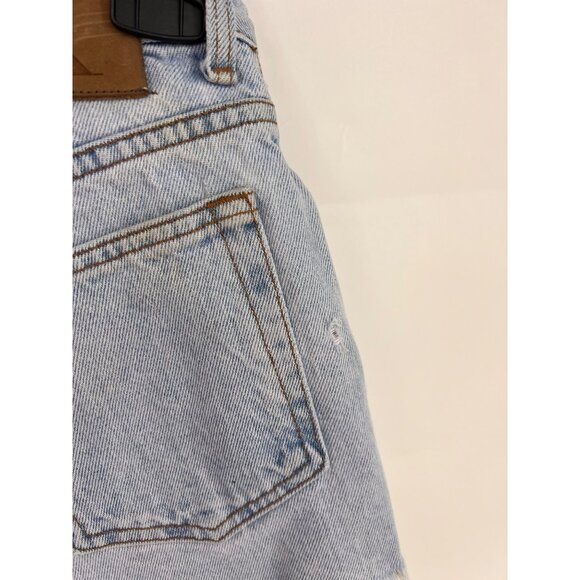 Vintage Calvin Klein Cutoff Jean Shorts Light Wash Size 3 Made in USA - Picture 6 of 7